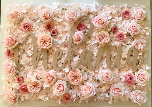 Customize flower name frame (Pre-order)