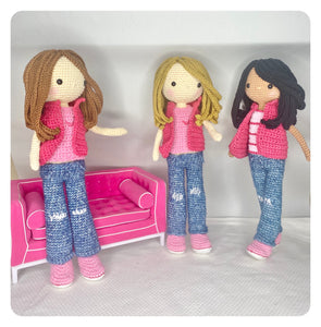 “Caroline” Friendship Girls ( doll and clothing set)