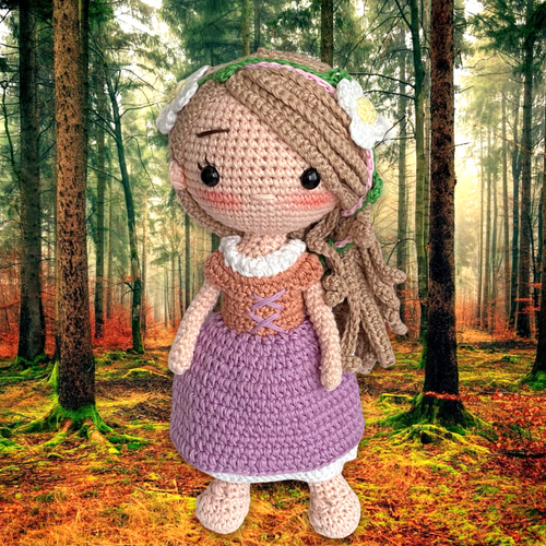 Handmade knitted online dolls for sale