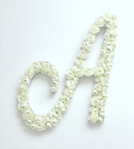 White Flower Initial